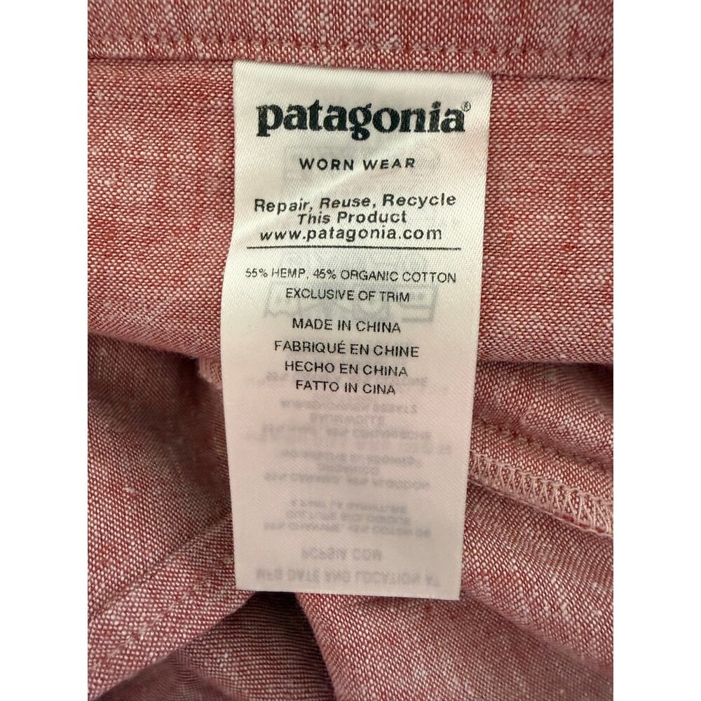 Patagonia Men's Hemp Cotton Blend Shorts, Light Red, Size 36 - Picture 4 of 4
